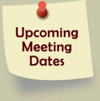 Important MSA Meeting Dates – District & AGM